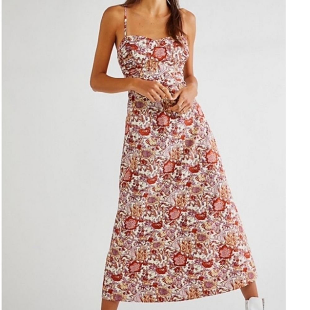 Free People Ruby's Strapless Midi Dress
